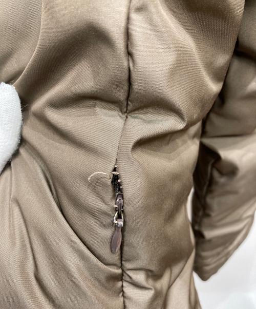 MONCLER（モンクレール）MONCLER (モンクレール) TANZ VESTE ダウンジャケット ブラウンの古着・服飾アイテム