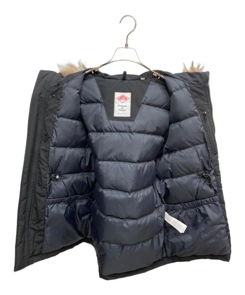 DANTON（ダントン）DANTON (ダントン) ファー付ダウンジャケット ブラック サイズ:38の古着・服飾アイテム