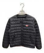 DANTONダントン）の古着「Crew Neck Inner Down Jacket」｜ブラック