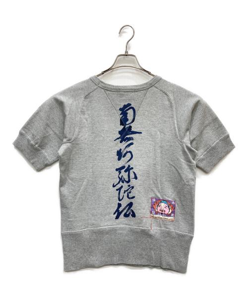 EVISU（エヴィス）EVISU (エヴィス) 半袖カットソー グレー サイズ:Sの古着・服飾アイテム
