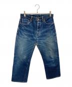 SAMURAI JEANSサムライジーンズ）の古着「対戦モデルストレートデニムパンツ」｜インディゴ