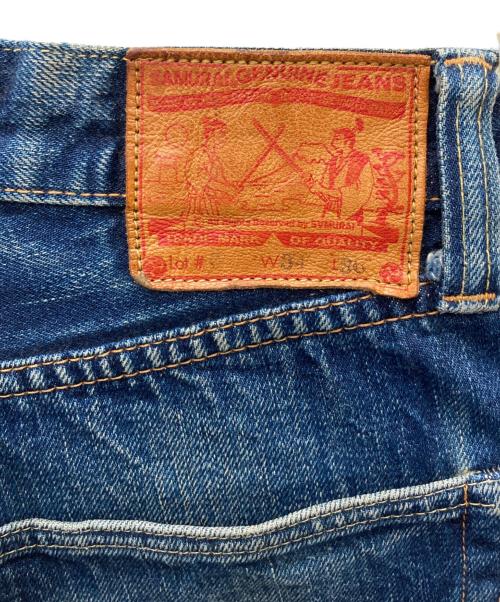 SAMURAI JEANS（サムライジーンズ）SAMURAI JEANS (サムライジーンズ) 対戦モデルストレートデニムパンツ インディゴ サイズ:W34の古着・服飾アイテム