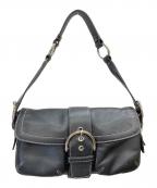 COACHコーチ）の古着「ソーホーワンショルダーバッグ」｜ブラック