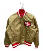 STARTERスターター）の古着「スタジャン」｜ブラウン