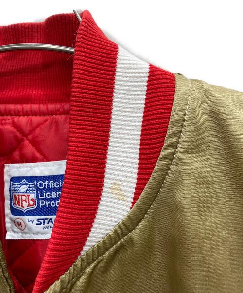 STARTER（スターター）STARTER (スターター) スタジャン ブラウン サイズ:Ｍの古着・服飾アイテム