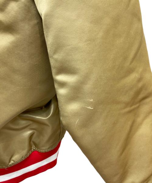 STARTER（スターター）STARTER (スターター) スタジャン ブラウン サイズ:Ｍの古着・服飾アイテム