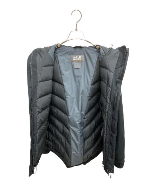 Jack Wolfskin（ジャック ウルフスキン）Jack Wolfskin (ジャック ウルフスキン) ダウンジャケット ブラック サイズ:Mの古着・服飾アイテム