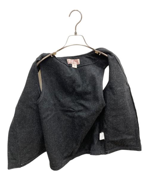FILSON GARMENT（フィルソン ガーメント）FILSON GARMENT (フィルソン ガーメント) マッキーノベスト ブラック/グレー サイズ:Sの古着・服飾アイテム
