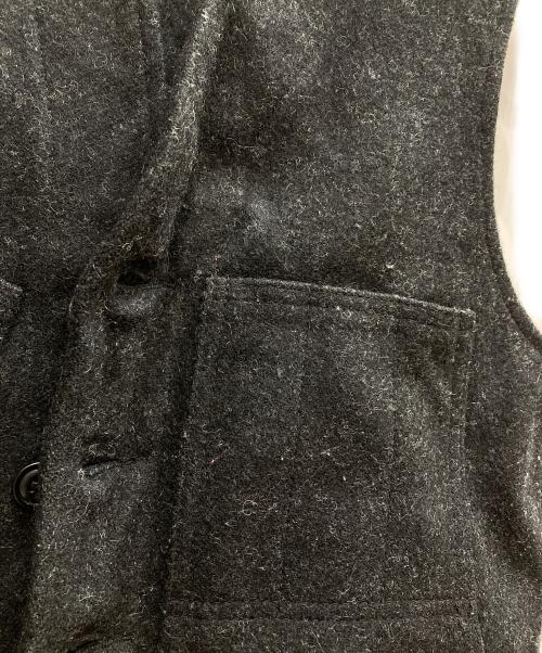 FILSON GARMENT（フィルソン ガーメント）FILSON GARMENT (フィルソン ガーメント) マッキーノベスト ブラック/グレー サイズ:Sの古着・服飾アイテム