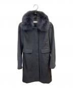 MOTOMACHI Zelalモトマチゼラール）の古着「カシミヤコート」｜ブラック