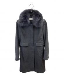 MOTOMACHI Zelal（モトマチゼラール）の古着「カシミヤコート」｜ブラック