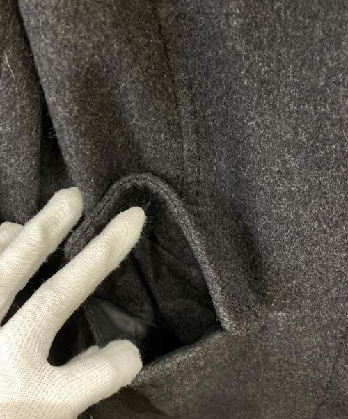 MOTOMACHI Zelal（モトマチゼラール）MOTOMACHI Zelal (モトマチゼラール) カシミヤコート ブラック サイズ:Ｍの古着・服飾アイテム