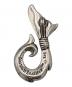 BILL WALL LEATHER（ビルウォールレザー）の古着「Whale Tail Hook Pendant Medium」｜シルバー