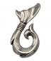 BILL WALL LEATHER (ビルウォールレザー) BEAMS (ビームス) Whale Tail Hook Pendant Medium シルバー：12000円