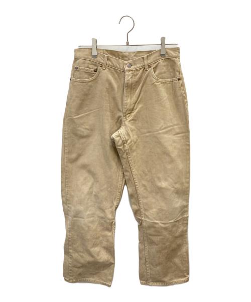 POLO RALPH LAUREN（ポロ・ラルフローレン）POLO RALPH LAUREN (ポロ・ラルフローレン) カラーデニムパンツ ベージュ サイズ:表記なしの古着・服飾アイテム