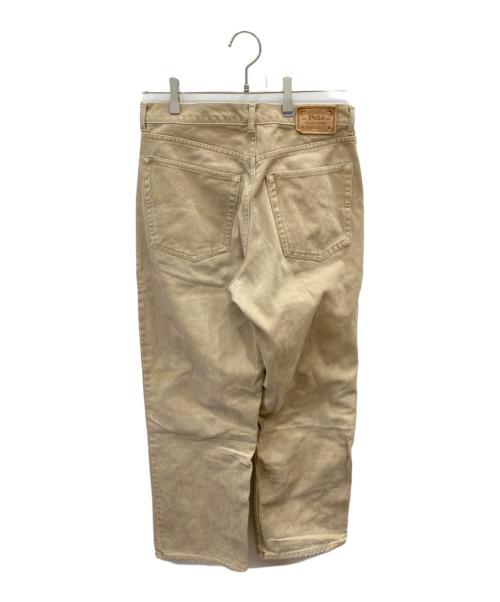 POLO RALPH LAUREN（ポロ・ラルフローレン）POLO RALPH LAUREN (ポロ・ラルフローレン) カラーデニムパンツ ベージュ サイズ:表記なしの古着・服飾アイテム