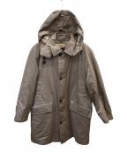 BURBERRY LONDONバーバリーロンドン）の古着「ダウンライナー付中綿コート」｜ブラウン