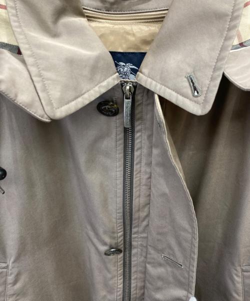 BURBERRY LONDON（バーバリーロンドン）BURBERRY LONDON (バーバリーロンドン) ダウンライナー付中綿コート ブラウン サイズ:Ｍの古着・服飾アイテム