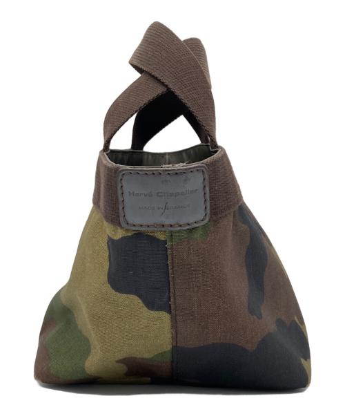 Herve Chapelier（エルベシャプリエ）Herve Chapelier (エルベシャプリエ) CORDURA S TOTE BAG/舟形トートバッグ オリーブの古着・服飾アイテム