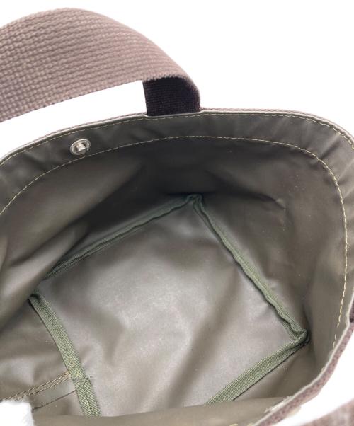 Herve Chapelier（エルベシャプリエ）Herve Chapelier (エルベシャプリエ) CORDURA S TOTE BAG/舟形トートバッグ オリーブの古着・服飾アイテム