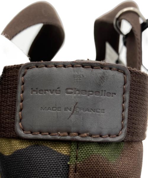 Herve Chapelier（エルベシャプリエ）Herve Chapelier (エルベシャプリエ) CORDURA S TOTE BAG/舟形トートバッグ オリーブの古着・服飾アイテム