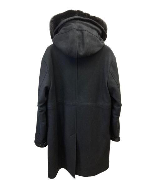 DIET BUTCHER SLIM SKIN（ダイエットブッチャースリムスキン）DIET BUTCHER SLIM SKIN (ダイエットブッチャースリムスキン) フリースライナーメルトンモッズコート ブラック サイズ:1の古着・服飾アイテム