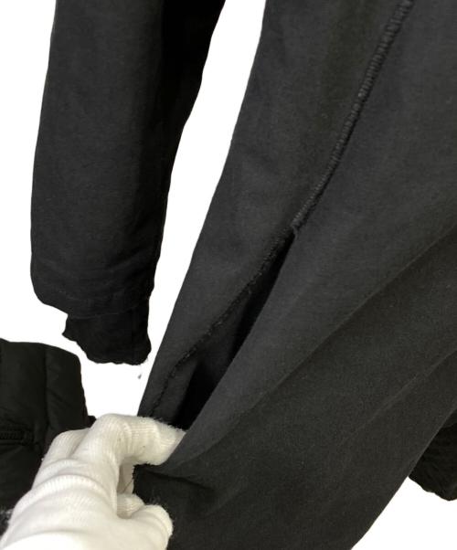 Thom Krom（トムクロム）THOM KROM (トムクロム) フーディレイヤードモッズコート ブラック サイズ:Mの古着・服飾アイテム