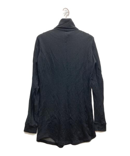 DEVOA（デヴォア）DEVOA (デヴォア) タートルネックウールカットソー ブラック サイズ:1の古着・服飾アイテム