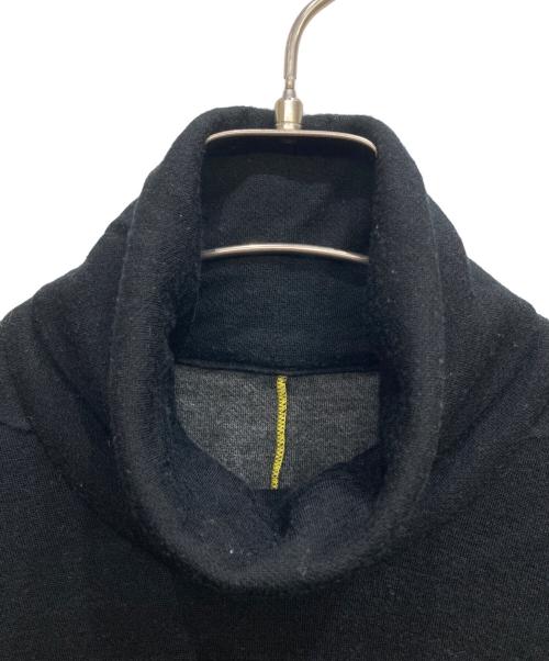 DEVOA（デヴォア）DEVOA (デヴォア) タートルネックウールカットソー ブラック サイズ:1の古着・服飾アイテム
