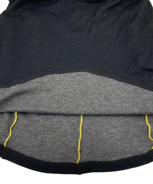 DEVOA（デヴォア）DEVOA (デヴォア) タートルネックウールカットソー ブラック サイズ:1の古着・服飾アイテム