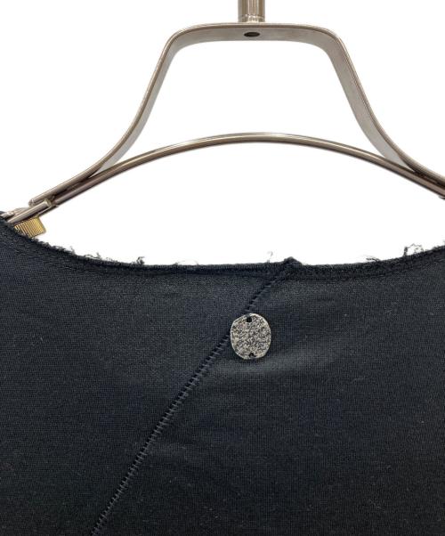 fagassent（ファガッセン）fagassent (ファガッセン) カットオフデザインカットソー ブラック サイズ:表示なしの古着・服飾アイテム