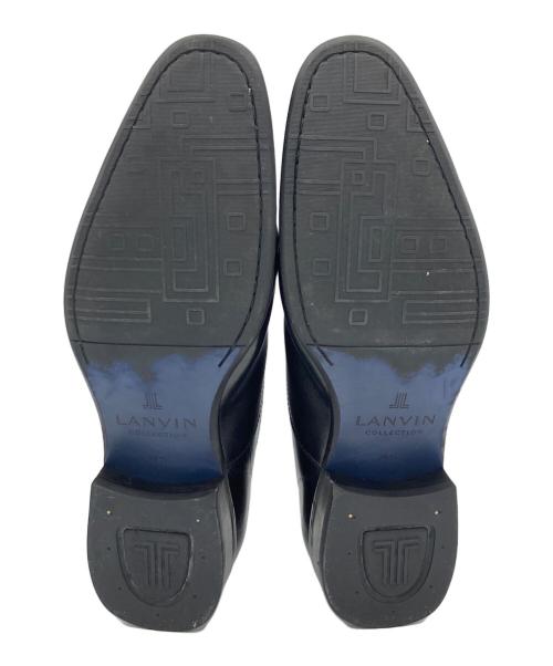 LANVIN COLLECTION（ランバンコレクション）LANVIN COLLECTION (ランバンコレクション) プレーントゥシューズ ブラック サイズ:25.5の古着・服飾アイテム