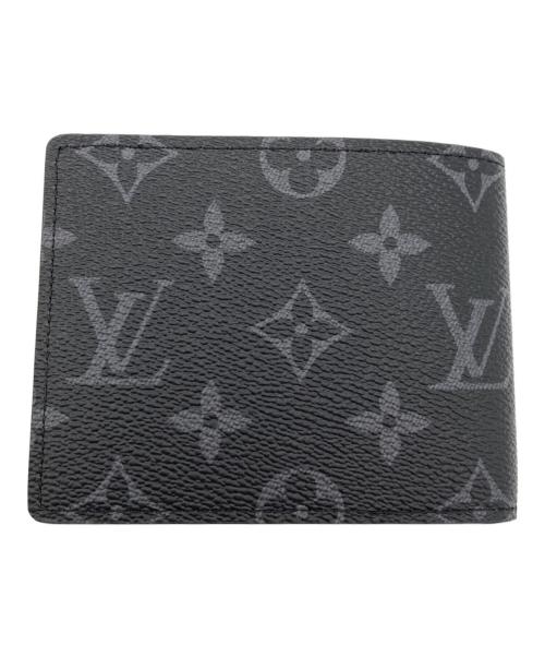 LOUIS VUITTON（ルイ ヴィトン）LOUIS VUITTON (ルイ ヴィトン) ポルトフォイユ・スレンダー モノグラム・エクリプス ブラックの古着・服飾アイテム
