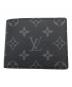 LOUIS VUITTON（ルイ ヴィトン）の古着「ポルトフォイユ・スレンダー モノグラム・エクリプス」｜ブラック