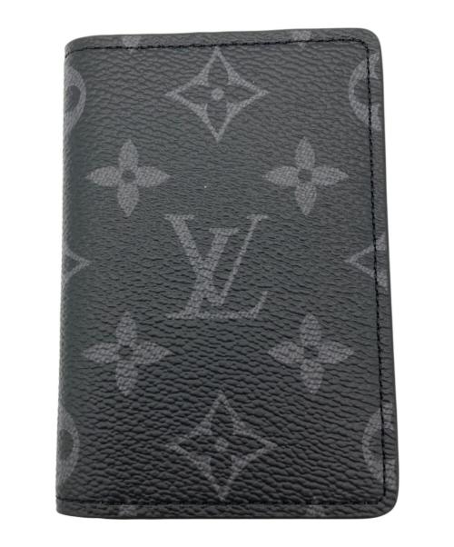 LOUIS VUITTON（ルイ ヴィトン）LOUIS VUITTON (ルイ ヴィトン) カードケース オーガナイザー・ドゥ・ポッシュ ブラックの古着・服飾アイテム