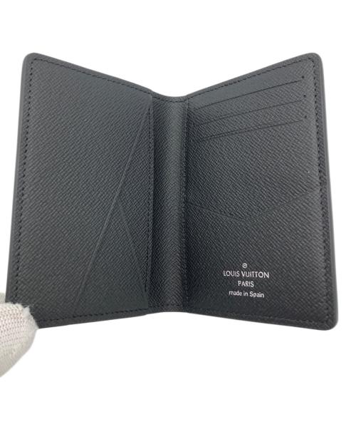 LOUIS VUITTON（ルイ ヴィトン）LOUIS VUITTON (ルイ ヴィトン) カードケース オーガナイザー・ドゥ・ポッシュ ブラックの古着・服飾アイテム