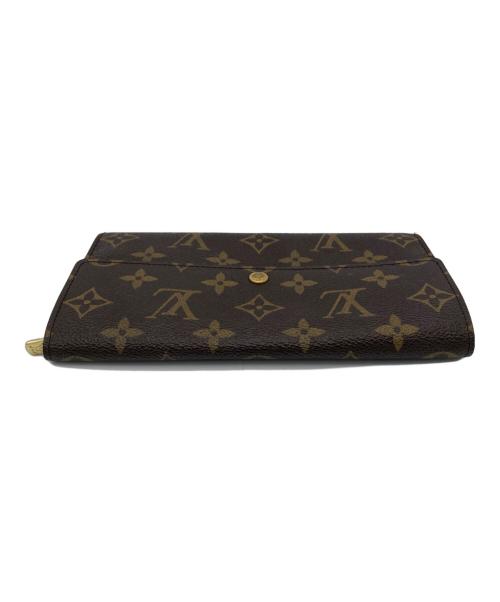LOUIS VUITTON（ルイ ヴィトン）LOUIS VUITTON (ルイ ヴィトン) ポルトフォイユ・サラ/長財布 ブラウン サイズ:表記なしの古着・服飾アイテム