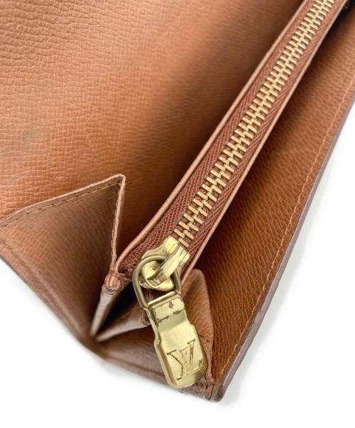 LOUIS VUITTON（ルイ ヴィトン）LOUIS VUITTON (ルイ ヴィトン) ポルトフォイユ・サラ/長財布 ブラウン サイズ:表記なしの古着・服飾アイテム