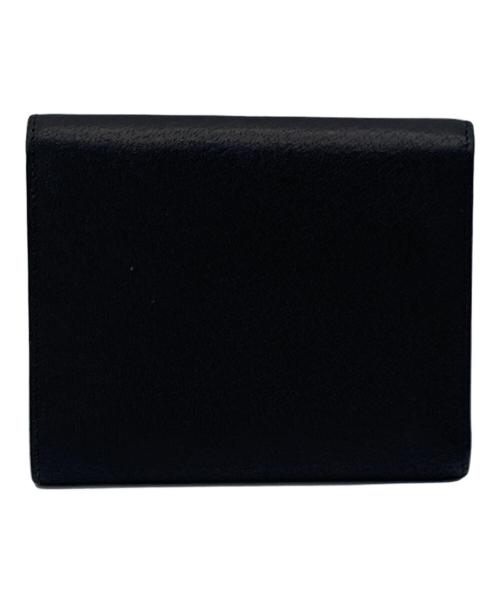 GUCCI（グッチ）GUCCI (グッチ) ホースビット2つ折り財布 ブラックの古着・服飾アイテム