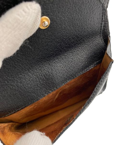 GUCCI（グッチ）GUCCI (グッチ) ホースビット2つ折り財布 ブラックの古着・服飾アイテム