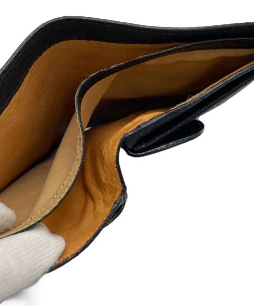 GUCCI（グッチ）GUCCI (グッチ) ホースビット2つ折り財布 ブラックの古着・服飾アイテム