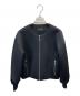 BLENHEIM（ブレンヘイム）の古着「ボンディングノーカラージャケット」｜ブラック