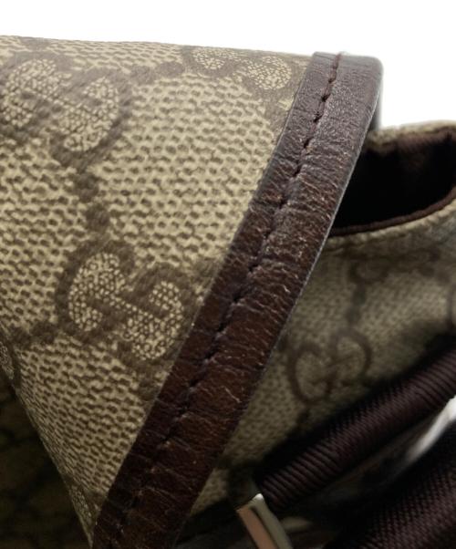 GUCCI（グッチ）GUCCI (グッチ) GGスプリームメッセンジャーバッグ ブラウンの古着・服飾アイテム