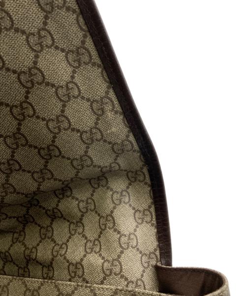 GUCCI（グッチ）GUCCI (グッチ) GGスプリームメッセンジャーバッグ ブラウンの古着・服飾アイテム