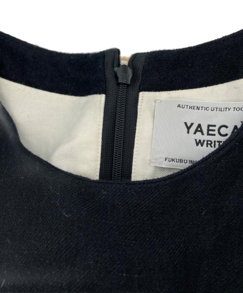 YAECA WRITE（ヤエカ ライト）YAECA WRITE (ヤエカ ライト) タックドレスワンピース ブラック サイズ:Sの古着・服飾アイテム