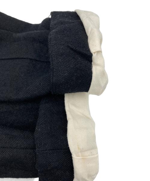 YAECA WRITE（ヤエカ ライト）YAECA WRITE (ヤエカ ライト) タックドレスワンピース ブラック サイズ:Sの古着・服飾アイテム