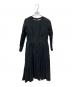 YAECA WRITE（ヤエカ ライト）の古着「タックドレスワンピース」｜ブラック
