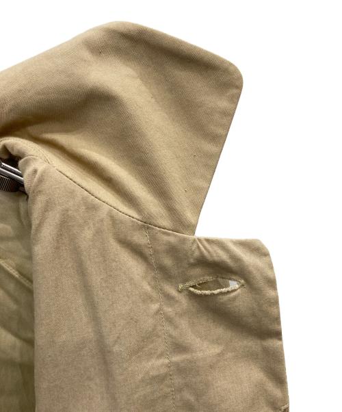 YAECA（ヤエカ）YAECA (ヤエカ) 比翼ステンカラーコート カーキ サイズ:Sの古着・服飾アイテム