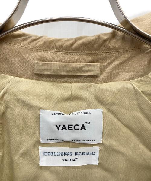 YAECA（ヤエカ）YAECA (ヤエカ) 比翼ステンカラーコート カーキ サイズ:Sの古着・服飾アイテム