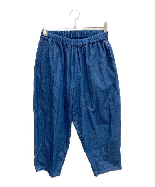 オローネ（オローネ）オローネ (オローネ) バルーンデニムパンツ インディゴ サイズ:FREEの古着・服飾アイテム